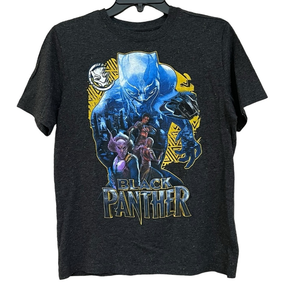 Marvel Black Panther Boy’s Short Sleeve Graphic Tshirt, size XL.​​